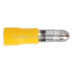 Sealey Terminals 100 Pack Bullet 5mm Yellow